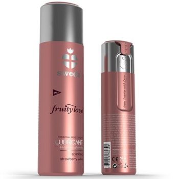   SWEDE Fruity Love – pezsgő eperízesítésű síkosító 100 ml