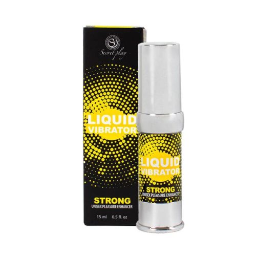 SECRETPLAY - FOLYÉKONY VIBRÁTOR STIMULÁTOR UNISEX ERŐS 15 ML