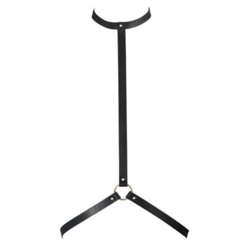 Bijoux Indiscrets Maze - elegáns fekete harneszköz