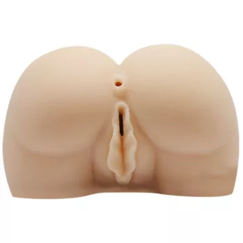   Baile Realistic Vagina and Anus Masturbator Vibration Sound Natural Color