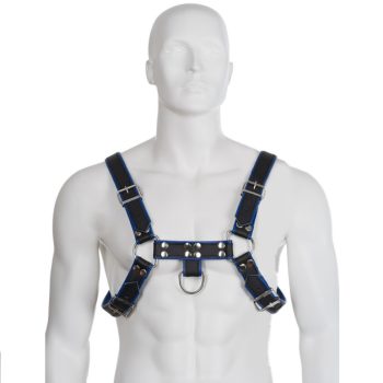   LEATHER BODY – prémium bőr mellheveder Bulldog stílusban