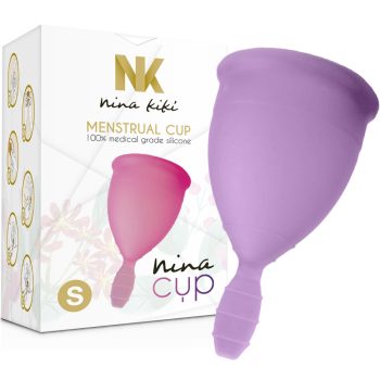 NINA KIKÍ – Prémium menstruációs kupa, lila, S méret