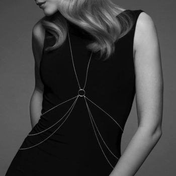 Bijoux - elegáns testlánc ezüst színben