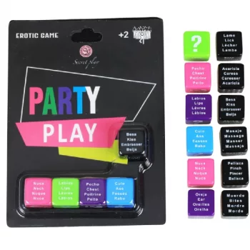   Secretplay Joc Erotic Party Play 5 Zaruri 14 mm pentru Distracție cu Prieteni
