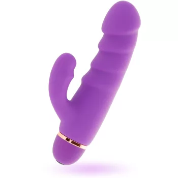 INTENSE – 20 sebességes szilikon vibrátor lilában