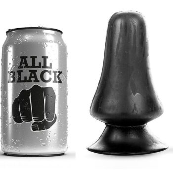 ALL BLACK – prémium anál dildó 12 cm