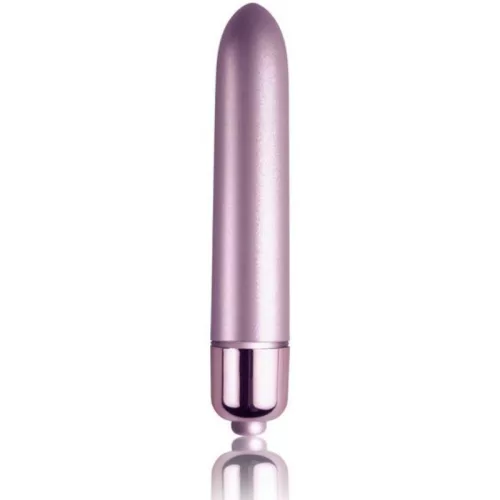 Rocks-Off Vibrating Bullet 10 Functions Waterproof Soft Lilac