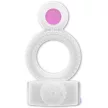 Casual Love Vibrating Double Penis Ring Transparent Flexible TPR