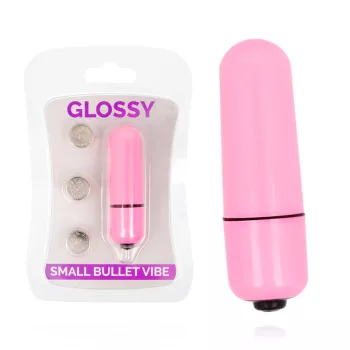 GLOSSY – kisméretű vibrátor, mély rózsaszínben