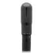 Glossy Pocket Vibrator Water Resistant Silent Black 107mm