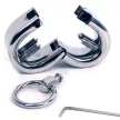 Metal Hard Testicle Bracelet Adjustable Pressure with Ring and Allen Key