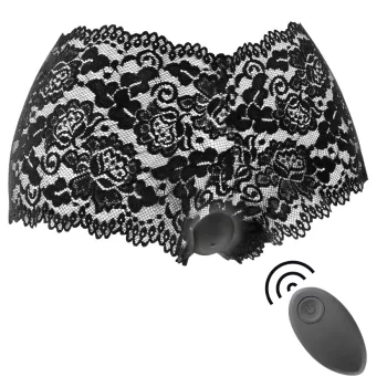   BLACK&SILVER - ZARA távirányítós izgató ingyenes bugyival