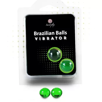 SECRETPLAY - 2 db vibráló brazil golyó szett