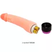 TERMÉSZETES RUGALMAS REALISZTIKUS VIBRÁTOR 24 CM - 8