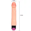 RUGALMAS REALISZTIKUS VIBRÁTOR 25 CM - 6