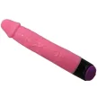 SZÍNES SZEX REALISZTIKUS VIBRÁTOR RÓZSASZÍN 23 CM - 5
