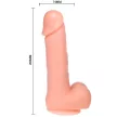 BAILE – 20 cm-es vibráló és forgó dildó