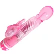 BAILE VIBRÁTOROK TÖBBSEBESSÉGES VIBRÁTOR CSIKLÓIZGATÓVAL RÓZSASZÍNŰ - 2