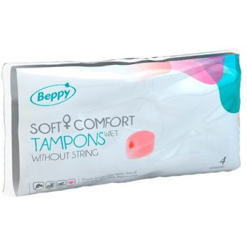   BEPPY Soft Comfort – nedves tamponok, 4 darabos kiszerelés
