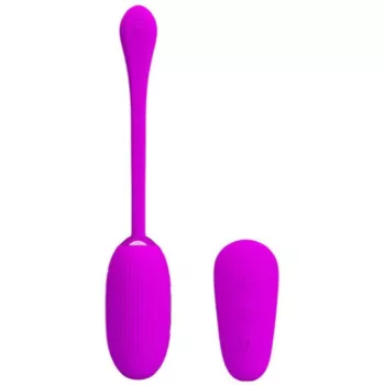   Pretty Love Vibrating Egg Electroshock 7 Modes USB Rechargeable Lilac