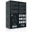Addicted Toys Anal Massager Dual Motor 30 Vibration Modes Black Silicone Rechargeable