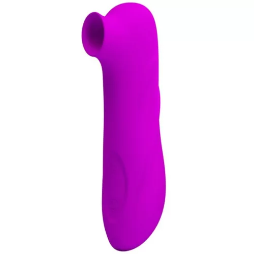 Pretty Love Suction Stimulator 12 Modes Waterproof USB Rechargeable Black Gold