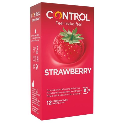 CONTROL - 12 db eper ízű óvszer prémium védelemhez