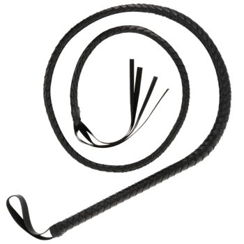 DARKNESS - prémium fekete bondage ostor 210 cm