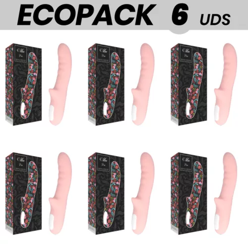 Mia Pisa Rotator Vibrator 10 Modes Waterproof Rechargeable Pink 20.7cm