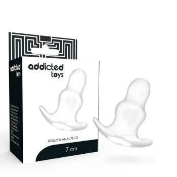 ADDICTED TOYS – kis áttetsző anál tágító 7 cm