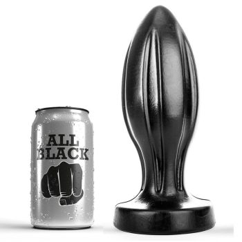 ALL BLACK – prémium anális dildó 21 cm