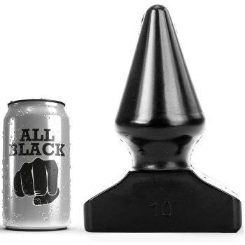 All Black – 20,5 cm-es prémium anális plug