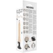 BASECOCK - VALÓSÁGHŰ VIBRÁTOR TÁVIRÁNYÍTÓ REALISZTIKUS 19,5 CM - 6