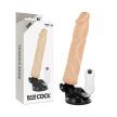 BASECOCK - VALÓSÁGHŰ VIBRÁTOR TÁVIRÁNYÍTÓVAL REALISZTIKUS 21 CM - 2