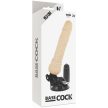 BASECOCK - VALÓSÁGHŰ VIBRÁTOR TÁVIRÁNYÍTÓ REALISZTIKUS 19,5 CM - 5