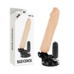 BASECOCK - VALÓSÁGHŰ VIBRÁTOR TÁVIRÁNYÍTÓ REALISZTIKUS 20 CM - 2