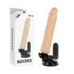 BASECOCK - VALÓSÁGHŰ VIBRÁTOR TÁVIRÁNYÍTÓVAL REALISZTIKUS 21 CM - 2