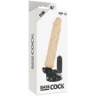 BASECOCK - VALÓSÁGHŰ VIBRÁTOR TÁVIRÁNYÍTÓVAL REALISZTIKUS 21 CM - 5
