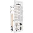 BASECOCK - VALÓSÁGHŰ VIBRÁTOR TÁVIRÁNYÍTÓVAL REALISZTIKUS 21 CM - 6