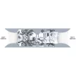 Fleshlight Masturbator compact cu textură SuperSkin 11 cm transparent