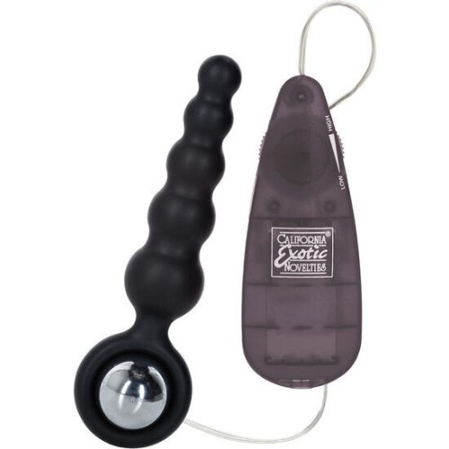 CALEXOTICS – érzéki anál vibrátor, fekete színben