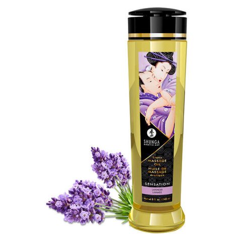 SHUNGA - SENSATION EROTIKUS MASSZÁZS OLAJ 240 ML