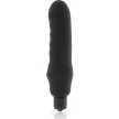 Dolce Vita Vibrator Silicone 7 Vibration Modes Waterproof Black 15cm