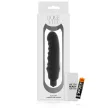 Dolce Vita Vibrator Silicone 7 Vibration Modes Waterproof Black 15cm