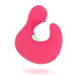 Happy Loky Stimulator deget silicon 8 moduri 3 intensități roz rechargeable
