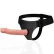 Harness Attraction Ham cu penis realist 19 cm piele vegană reglabil