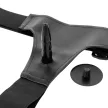 Harness Attraction Ham cu penis realist 19 cm piele vegană reglabil