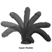 Cockmiller Dildo articulabil din silicon dublă densitate 24 cm negru