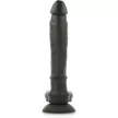 Cockmiller Dildo articulabil din silicon dublă densitate 24 cm negru