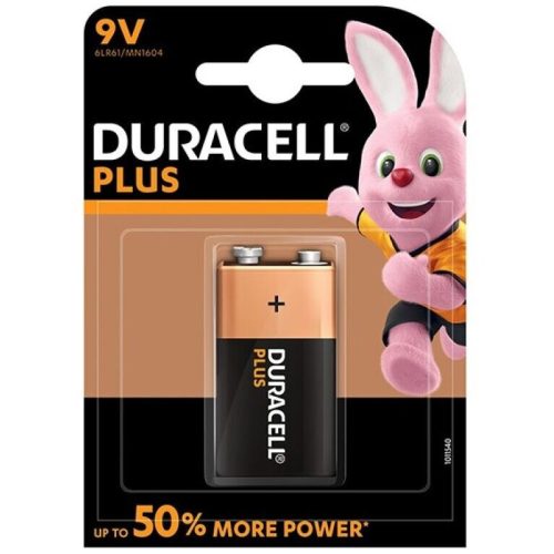 DURACELL - PLUS POWER AKKUMULÁTOR 9V LR61 1EGYSÉG